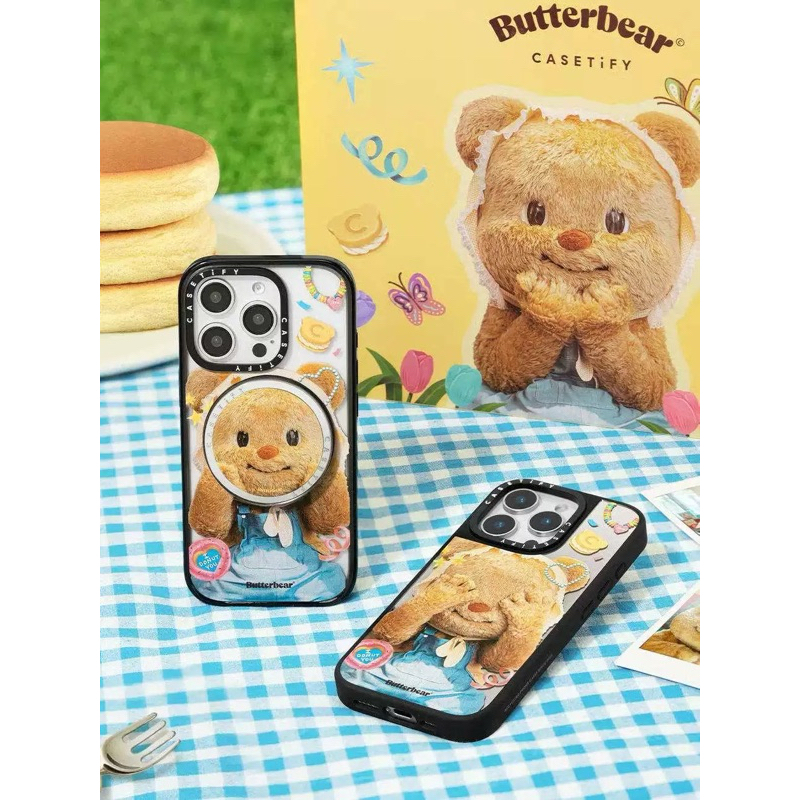 เวอร์ชัน 2.0 ล่าสุด Casetify Caseti Butterbear 黄油小 Apple Iphone 16pro ...
