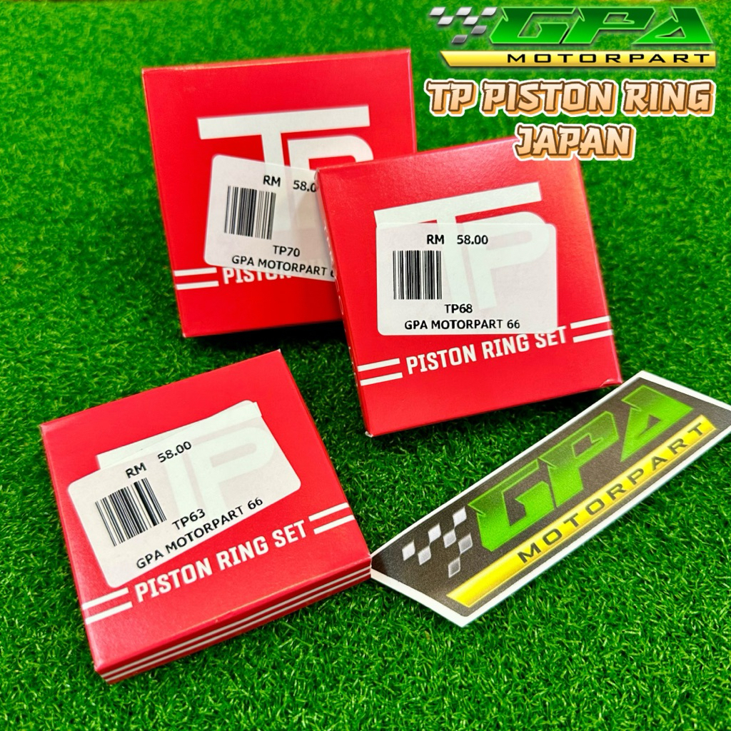 TP RING PISTON ชุดแหวนญี่ปุ่น 63 มม.65 มม.68 มม.70 มม.LC135 Y15 Y16 ...