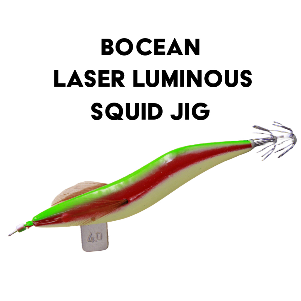 Octopus Jigs Bashi 8-Pack Squid Jigs - 2/3 Oz & 1/4 Oz Sizes, Glow In ...