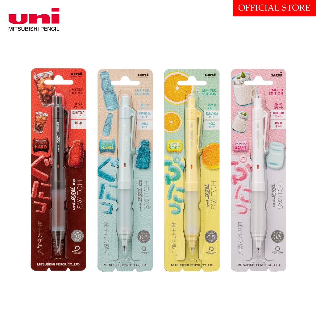 Uni Kururu Toga Switch Alpha Gel Switch ดินสอกด (0.5mm) | Shopee Thailand