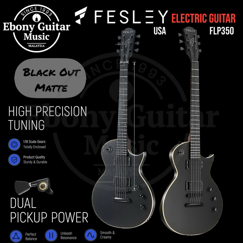 FESLEY USA FLP350 กีตาร์ไฟฟ้า 39