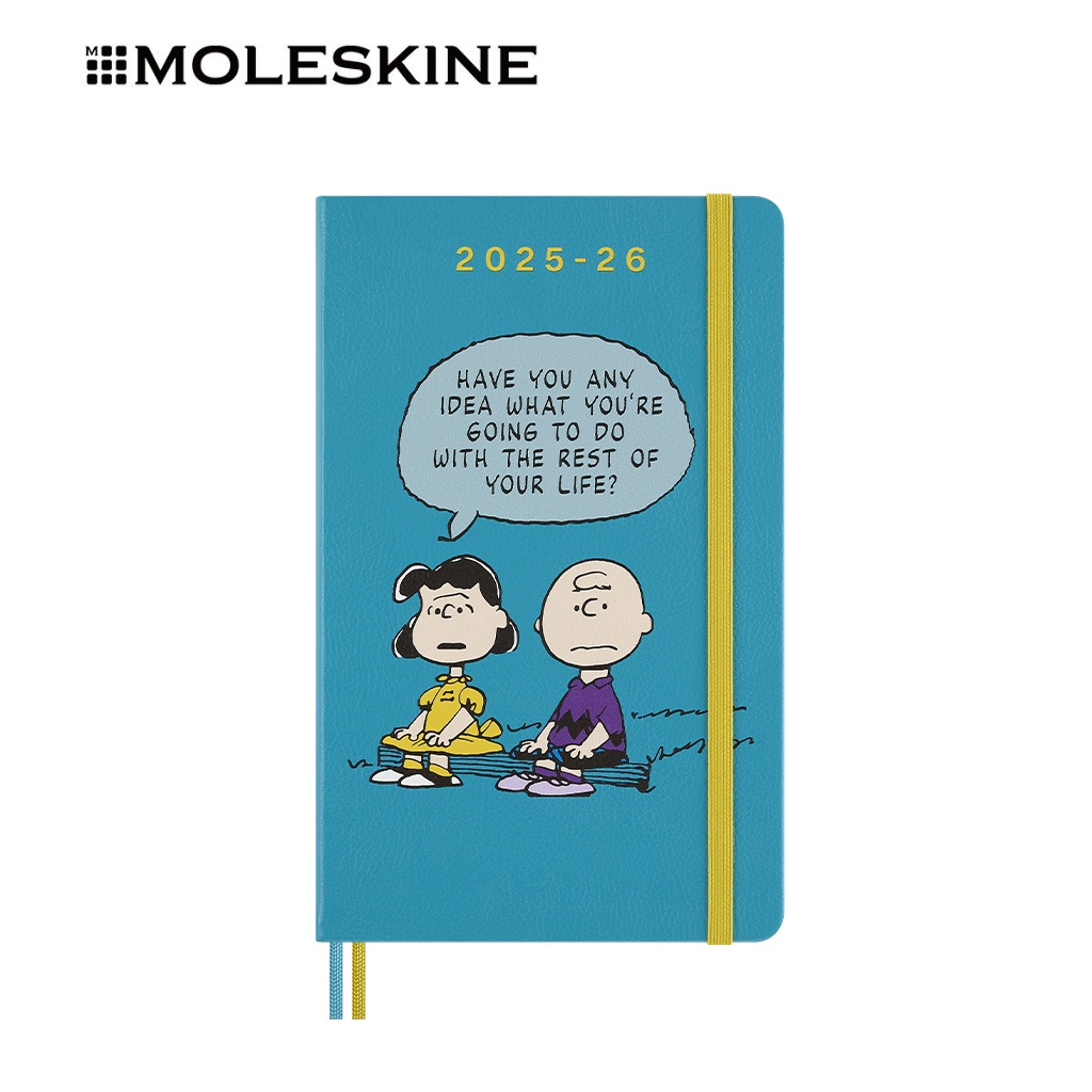 Moleskine 2025-2026 Peanuts Snoopy สมุดบันทึกรายสัปดาห์ 18 เดือน ขนาด ...