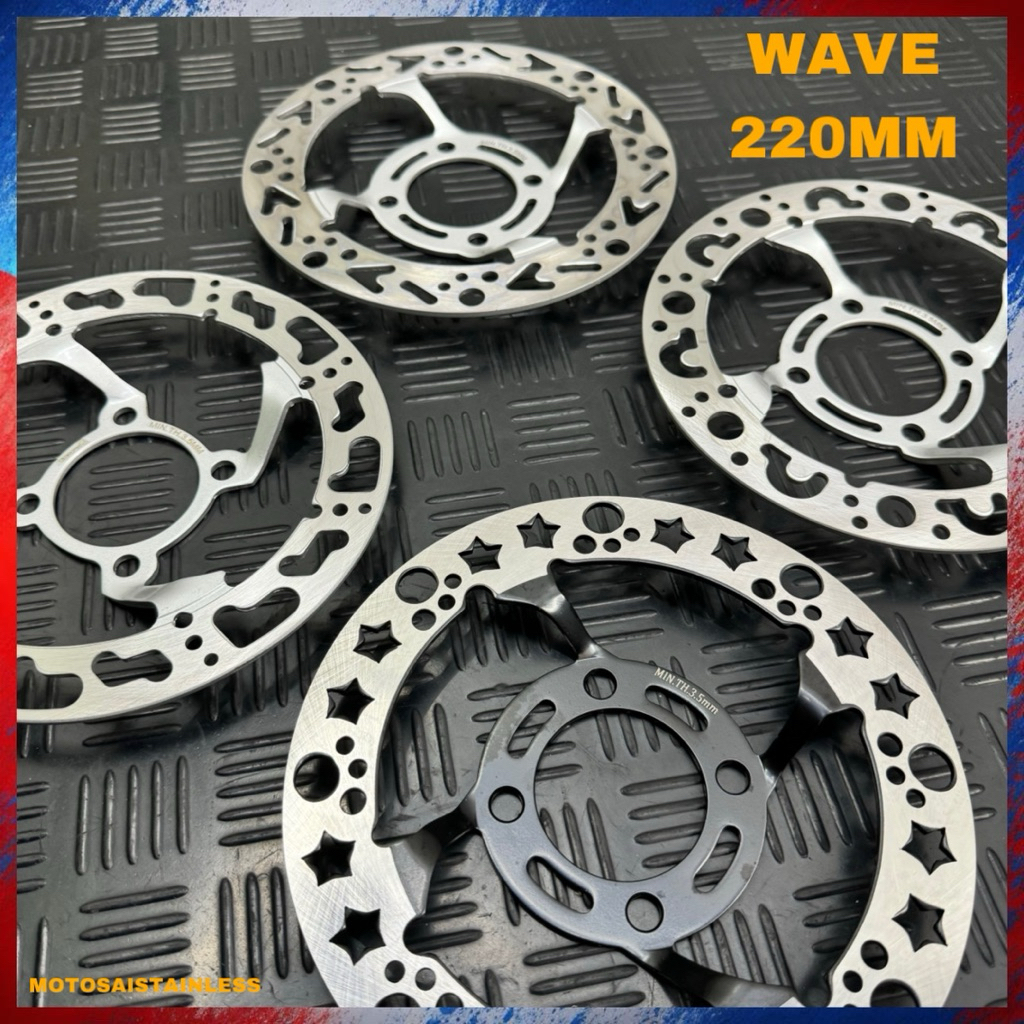 DISC WAVE 125 RACING CNC DISC CNC HOLE WAVE 125R 125S 125X ULTIMO 100R ...