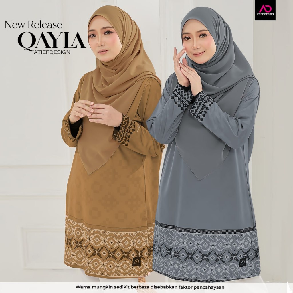 Atief DESIGN Signature Series: QAYLA DEWASA (4) - Premium Jersey ...
