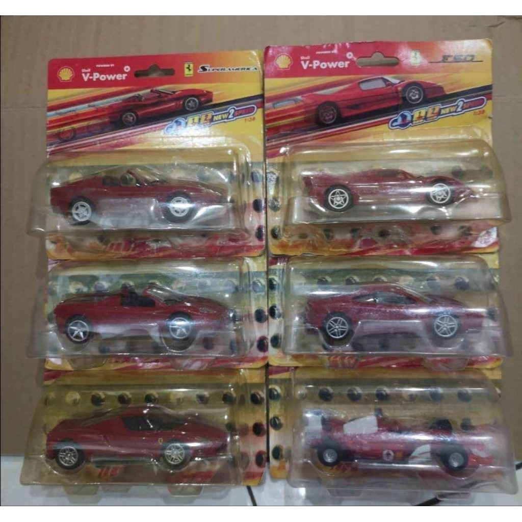 2006 Shell V-Power Ferrari Hot Wheels Collection Series | Shopee Thailand