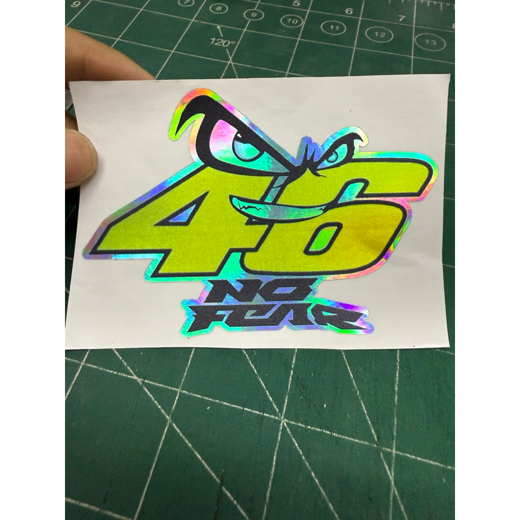 สติ๊กเกอร์ Rainbow 46 NO FEAR Sticker Racing Motor | Shopee Thailand