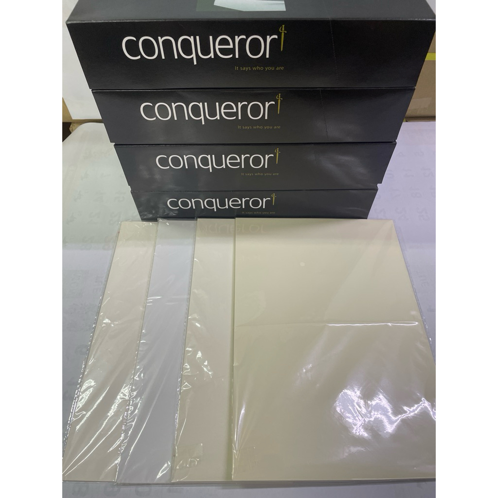 Conqueror Paper Watermark 100gsm A4 Size (10s, 20, 30s) Per Pack ...