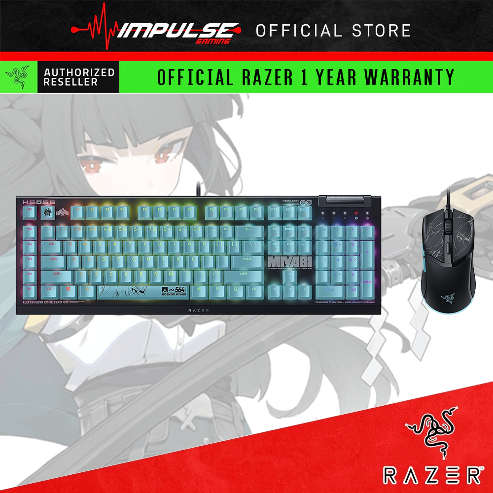 Razer Zenless Zone Zero Edition Series - แป้นพิมพ์ BlackWidow V4 X ...