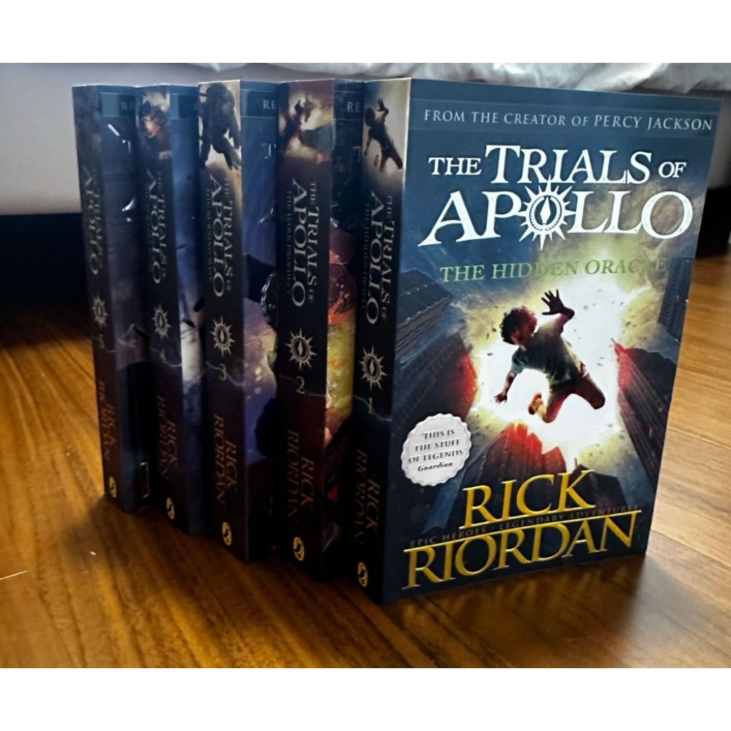 การทดลองของ Apollo โดย Rick Riordan เล่ม 1-5 | Shopee Thailand