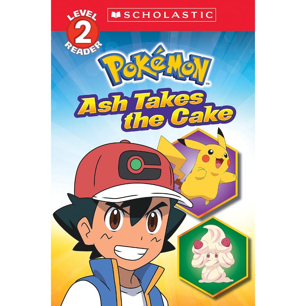 หนังสือโปเกมอน Scholastic Reader ระดับ 2 หนังสือเด็ก Pikachu Pokémon ...
