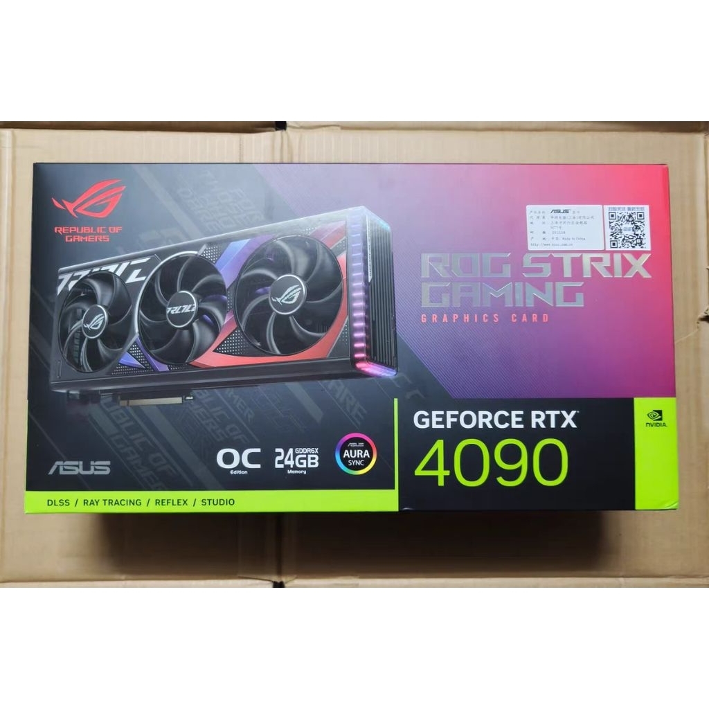 Rox Strix Gaming RTX 4090 RTX 4080 RTX 5090 กราฟิกการ์ด MSI Asus Nvidia ...