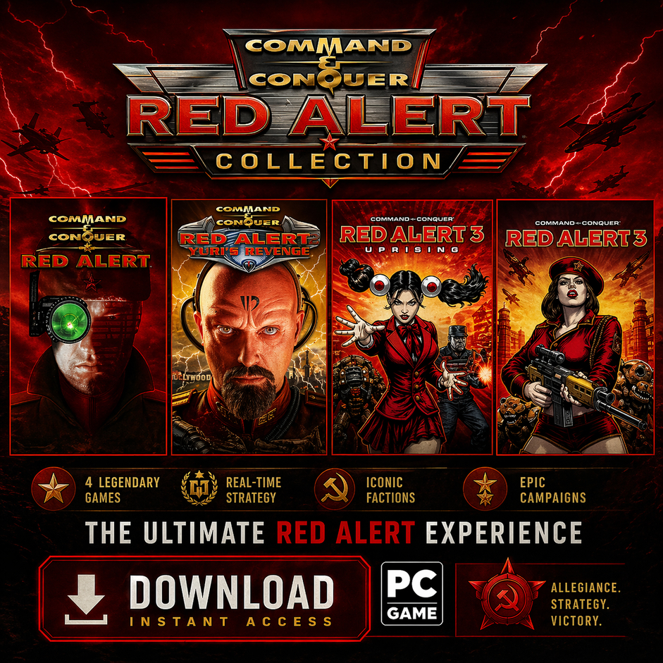 [เกมพีซี] Red Alert Collection 1 | แดง อเลอ 2 ยูริ รีเวนเจอร์ | อ.แดง3 ...