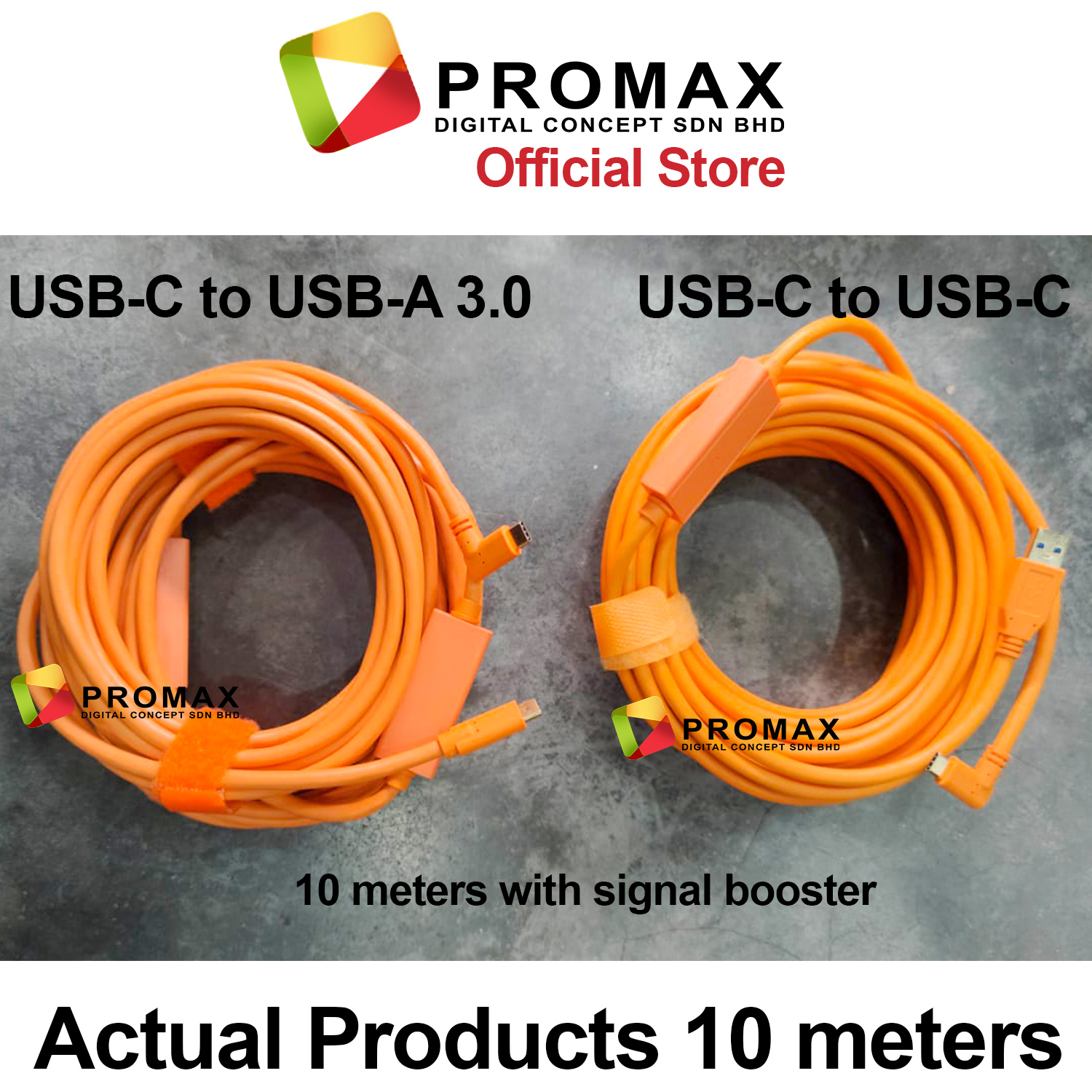 ProMax Tethering สาย USB C USB-C ถึง USB-C และ USB-C ถึง USB-A 3.0 สาย ...