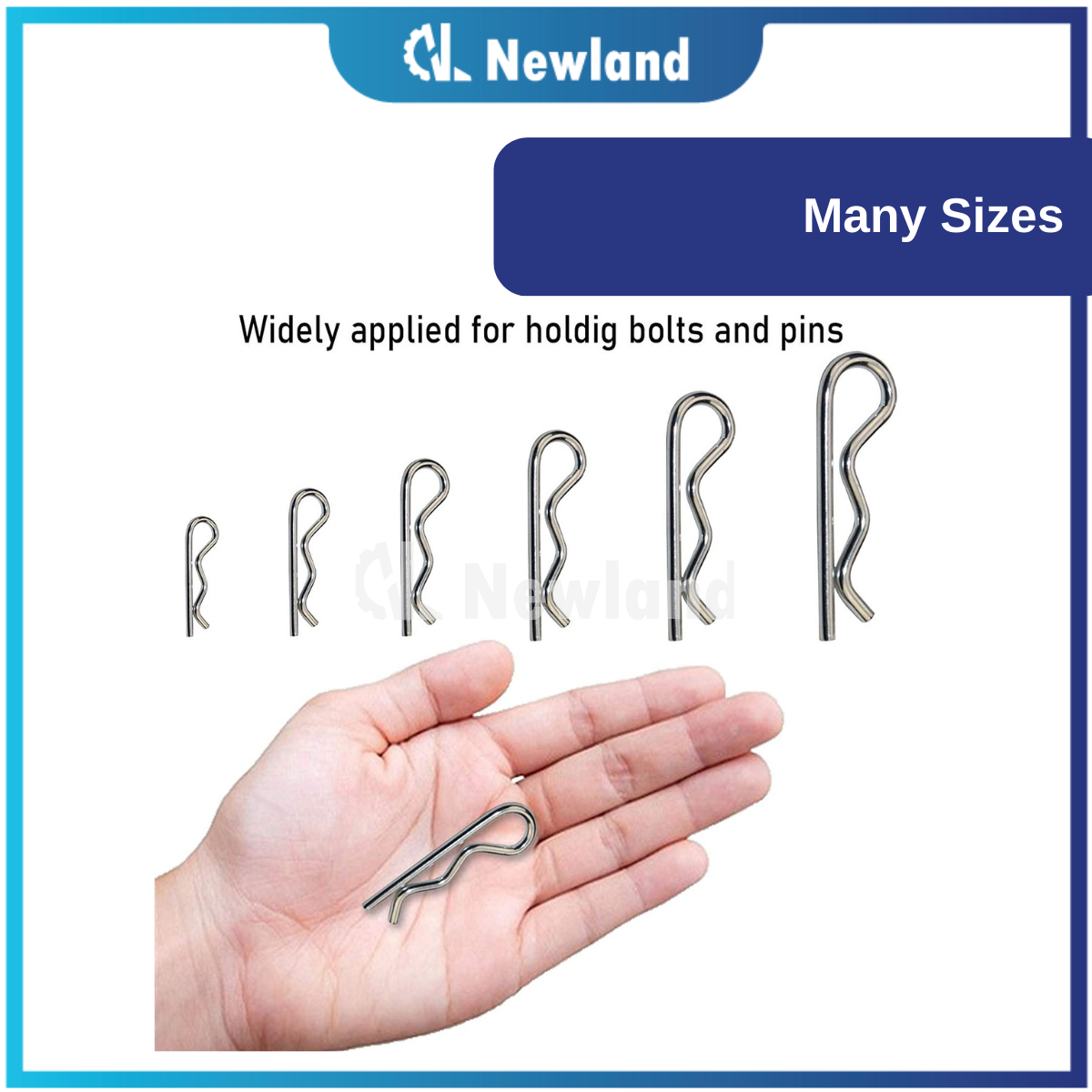 R-Pin อเนกประสงค์ / R-Clip / Hairpin Cotter Pin / Spring Pin Single ...