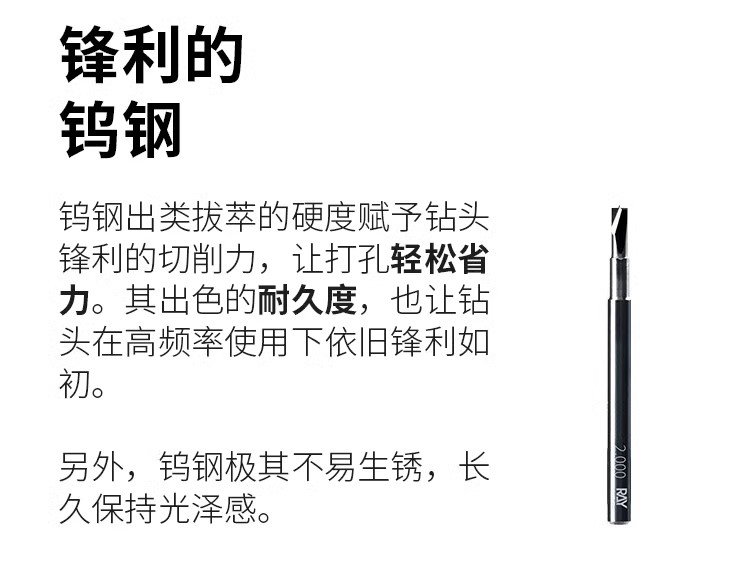 [ Ray STUDIO ] RFD TUNGSTEN STEEL MODEL CENTERING FLAT BLADE DRILL BITS ...