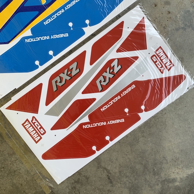 RXZ (4) สติ๊กเกอร์ BODY STRIPE BODY BODY STICKER BODY STRIPE | Shopee ...