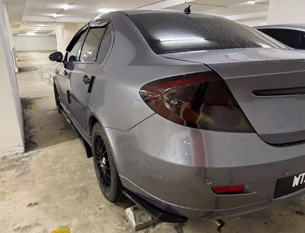 Proton PERSONA กันชนมุมหลังด้านหน้า Lip Skirting Diffuser Splitter ...