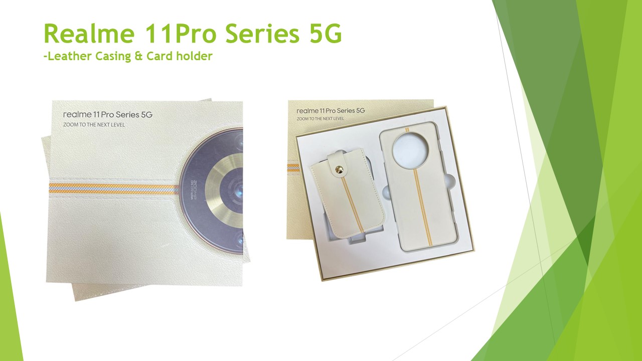 Realme 11Pro Series 5G (ปลอกแข็งหนัง + ซองใส่บัตร) | Shopee Thailand