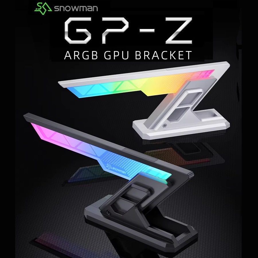 Snowman GP-Z ที่วาง GPU อลูมิเนียมขาตั้งการ์ดกราฟิก | Shopee Thailand