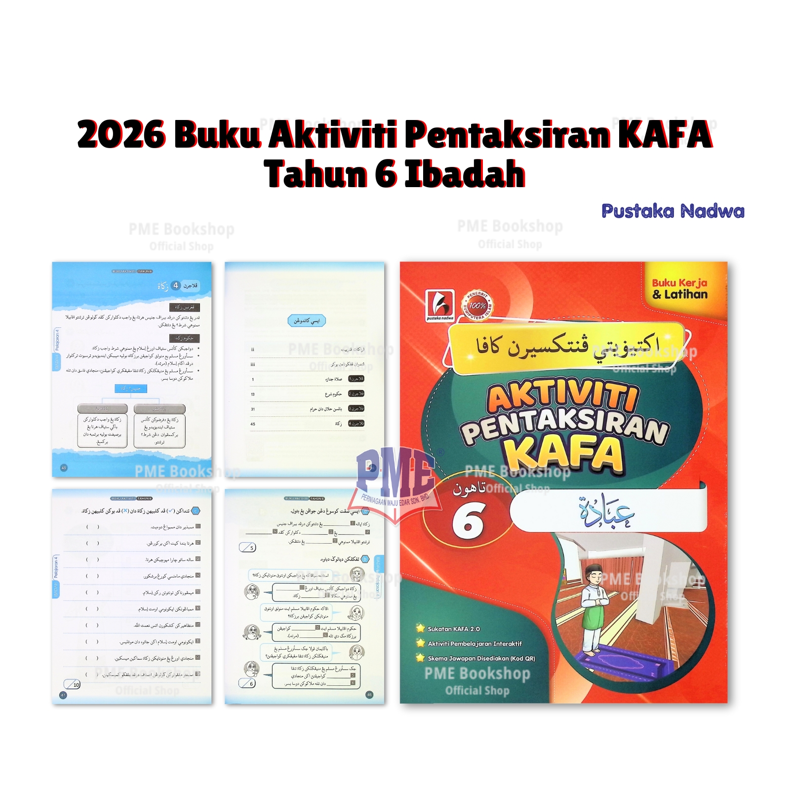 Bookshop (2026) Nadwa Library: KAFA หนังสือกิจกรรม Assessment (JAKIM ...