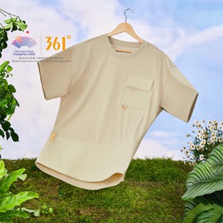 เสื้อยืดคอกลม แขนสั้น ผ้าฝ้าย ทรงหลวม หมุนได้ 361 องศา แบบเรียบ เหมาะกับใส่เล่นกีฬากลางแจ้ง สําหรับผู้ชาย 652329122