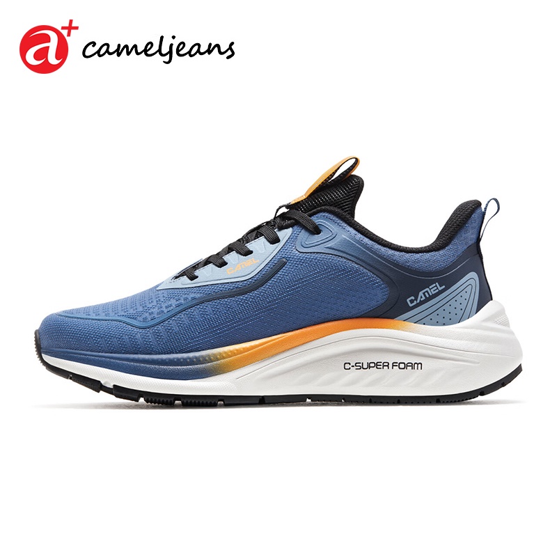 cameljeans-รองเท้าผ้าใบ-รองเท้าวิ่ง-ระบายอากาศ-ป้องกันการลื่น-สวมใส่สบาย-สําหรับผู้ชาย