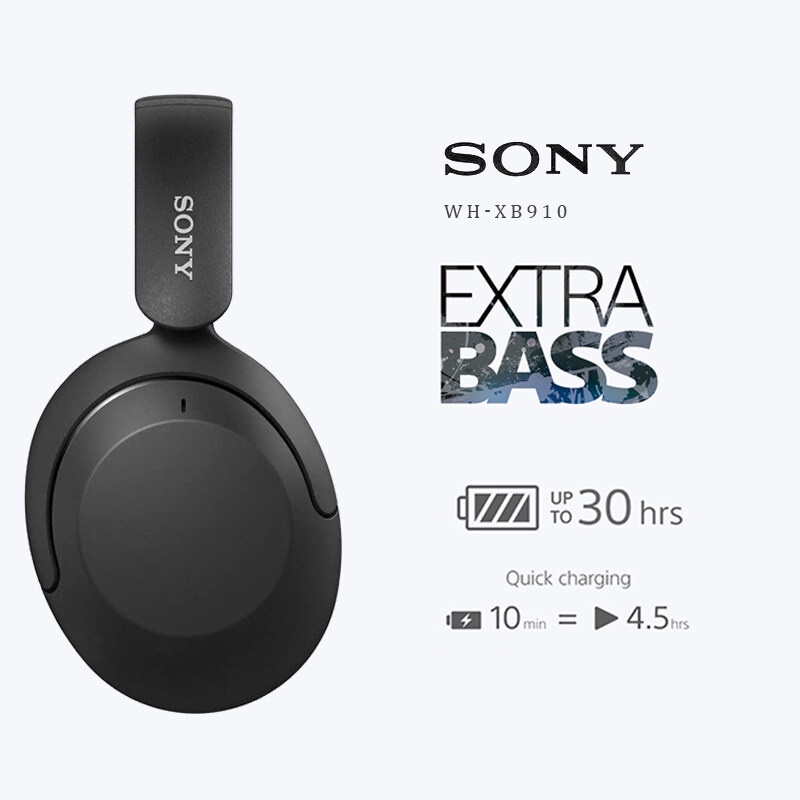 รับประกัน-6-เดือน-sony-wh-xb910n-wireless-noise-cancelling-headphones-หูฟังบลูทูธ-หูฟังแบบไร้สาย