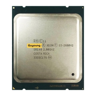 Xeon Processor E5 2680 V2 CPU 2.8 LGA2011 SR1A6 Ten-Cores Server processor  E5-2680V2 10 Core 2.80GHz 25M 115W