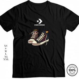 CONVERSE SHOES PRINTED TSHIRT EXCELLENT QUALITY (CV4)_01