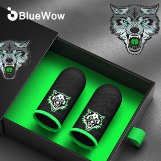 ภาพหน้าปกสินค้า【Gift Metal Box】BlueWow Brand New The Wolf Gaming Finger Sleeve for PUBG Breathable Fingertips Sweatproof Anti-slip Fingertip Cover Thumb Gloves For Mobile Game ที่เกี่ยวข้อง