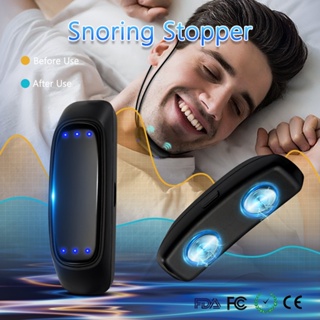 อุปกรณ์ป้องกันการนอนกรน EMS แบบพกพา ช่วยในการนอนกรน ช่วยในการนอนหลับ