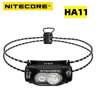 Nitecore HA11 ไฟหน้า 240 Lumens ชาร์จ USB-C น้ําหนักเบา สําหรับตกปลา