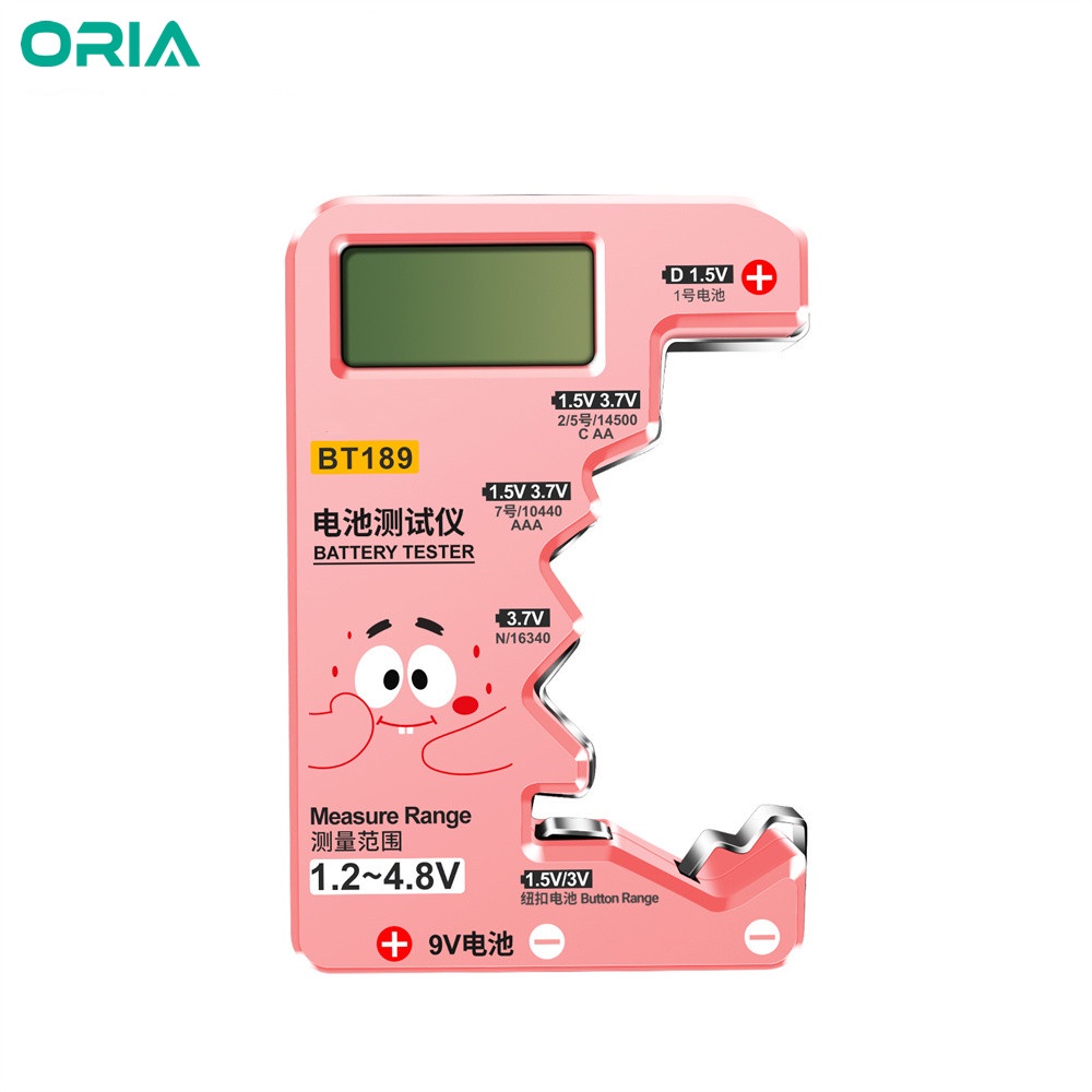 oria-เครื่องทดสอบแรงดันไฟฟ้าแบตเตอรี่ดิจิทัล-พร้อมหน้าจอ-lcd