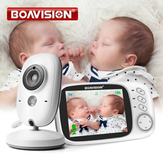 VB603 Video Baby Monitor 2.4G ไร้สาย3.2นิ้ว LCD 2 Way Audio Talk Night Vision การเฝ้าระวังความปลอดภัยกล้อง Babysitter