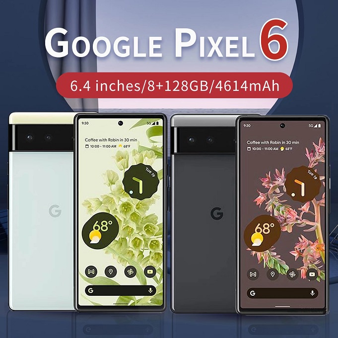 Google Pixel 6 Android Smart 6.4 นิ้ว128GB 8GB RAM Google Tensor ...