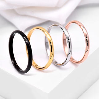 ภาพหน้าปกสินค้าShibel Titanium Steel Ring for Party Glossy Metal Ring Practical ที่เกี่ยวข้อง