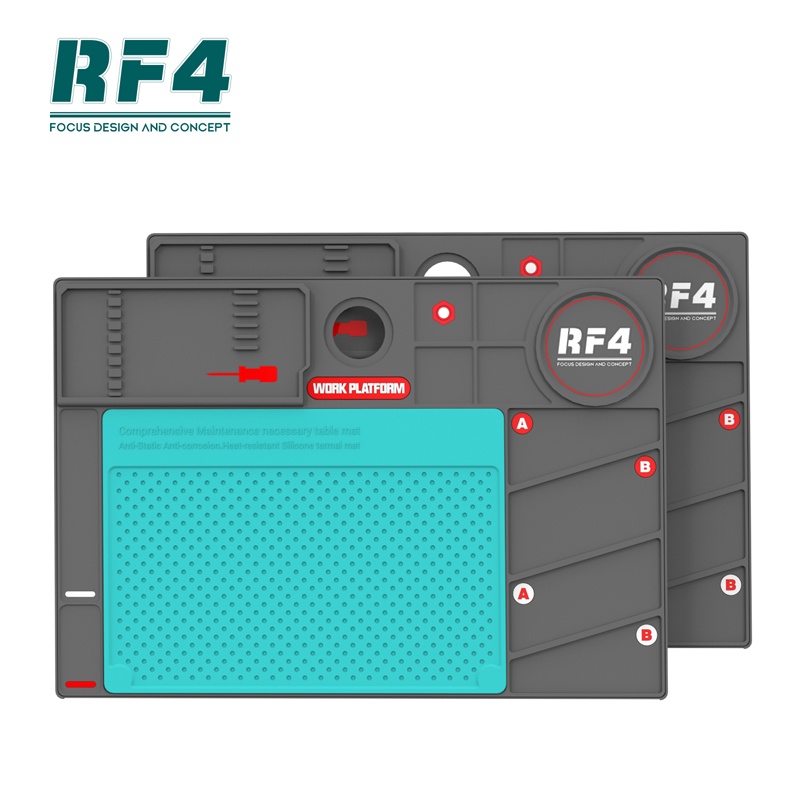 rf4-rf-po2-แผ่นฉนวนกันความร้อน-แพลตฟอร์มซ่อมโทรศัพท์-กล้องจุลทรรศน์-สองชั้น