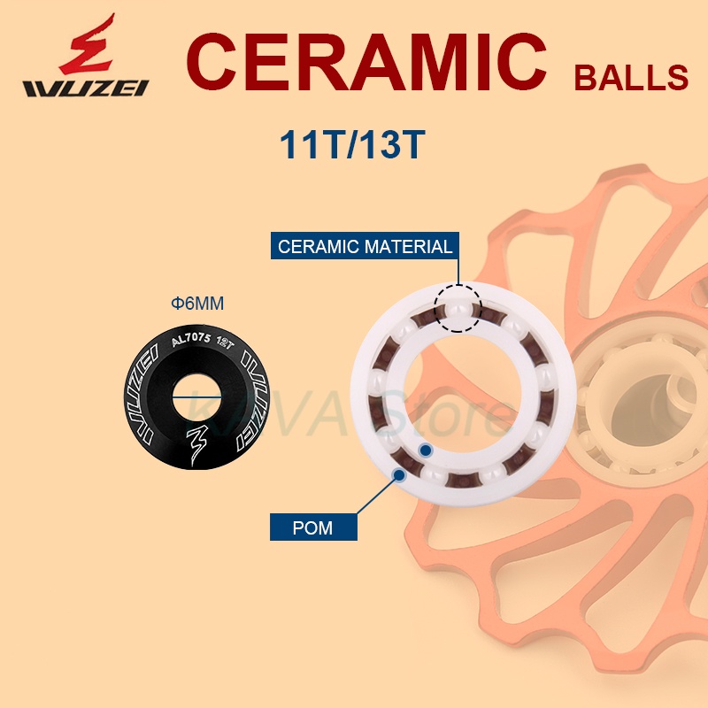 wuzei-ลูกรอกตีนผีหลัง-เซรามิค-อะลูมิเนียมอัลลอย-11t-12t-13t-สําหรับจักรยานเสือภูเขา-1-ชิ้น
