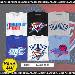 NBA - OKLAHOMA T/H/U/N/D/E/R/S GRAPHIC TEES | MINDFUL APPAREL T-SHIRT_02