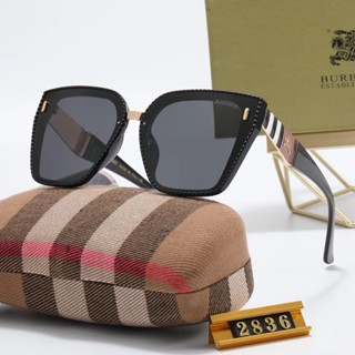 BURBERRY แว่นตากันแดด ทรงสี่เหลี่ยม หรูหรา ไฮเอนด์ สําหรับผู้ชาย และผู้หญิง 2023 2836