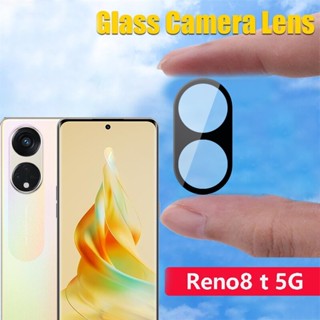 ส่งจากไทย ฟิล์มกล้อง ฟิล์มกระจกกล้อง ฟิล์มกันรอยกล้อง สำหรับ Oppo Reno 8 T Reno8 T Reno8t  5G ฟิล์มกระจก กล้อง สีดำ