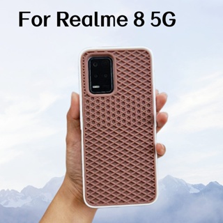 เคสโทรศัพท์มือถือ ยาง ปิดด้านหลัง ลายวาฟเฟิล van-s พร้อมสายคล้อง สําหรับ Realme9 Realme 9 pro+ Narzo50A Prime Realme C35 C21Y C25Y Realme 7i 5 6i 6 8 pro Realme C11 C12 C15 C17 C25s