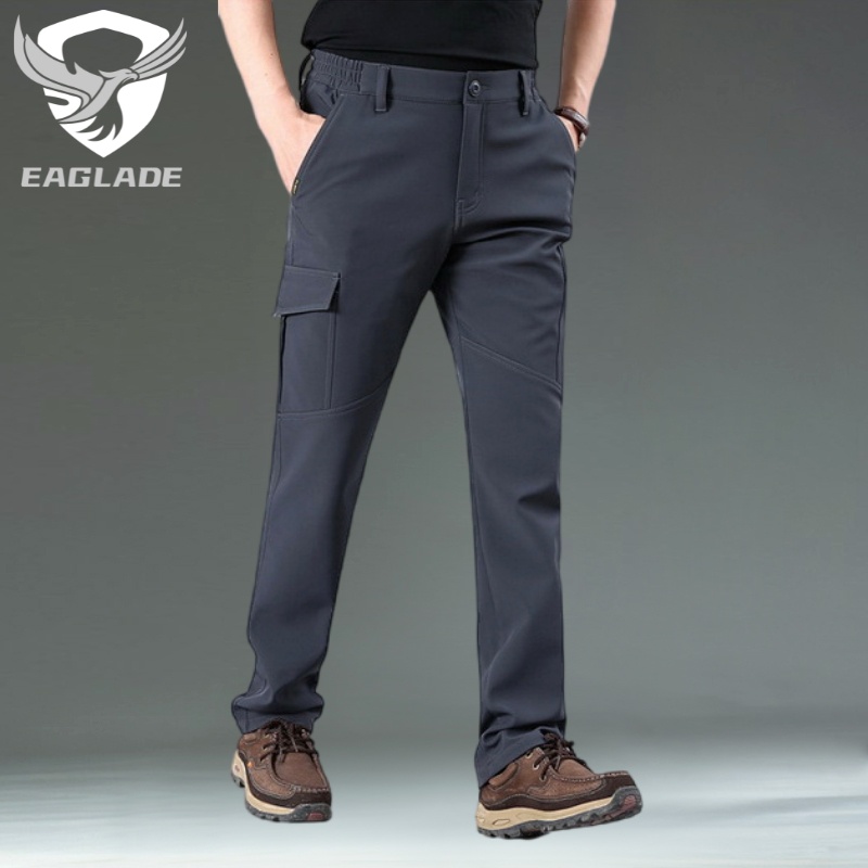 eaglade-กางเกงคาร์โก้ยุทธวิธี-105-นิ้ว-สีเทา-หนา-กันน้ํา