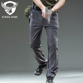 Eaglade กางเกงคาร์โก้ยุทธวิธี แบบแห้งเร็ว สําหรับผู้ชาย Sg201 สีเทา