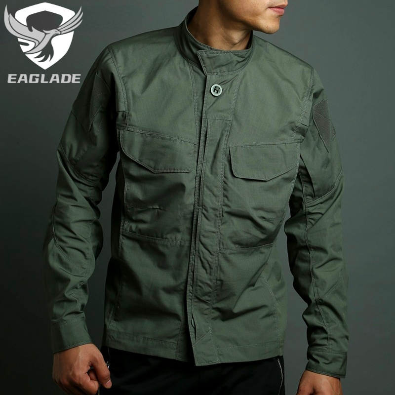 eaglade-เสื้อเชิ้ตยุทธวิธี-สําหรับผู้ชาย-zg744n-สีเขียว
