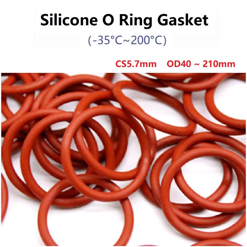 Uxcell Fluorine Rubber O-Rings, 5-Pack – Heat & Oil Resistant Seals For Plumbing - View #4