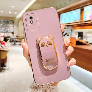 เคสโทรศัพท์ สําหรับ VIVO V21 V23 V23e V21e V20 Pro SE V19 5G มือถือแบบนิ่ม กันกระแทก ลายแพนด้า