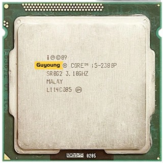 โปรเซสเซอร์ CPU YZX Core i5-2380P i5 2380P 3.1 GHz Quad-Core 6M 95W LGA 1155