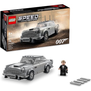 LEGO Speed Champions 007 Aston Martin DB5 76911 Building Toy Set Featuring James Bond for Kids (298 Pieces)