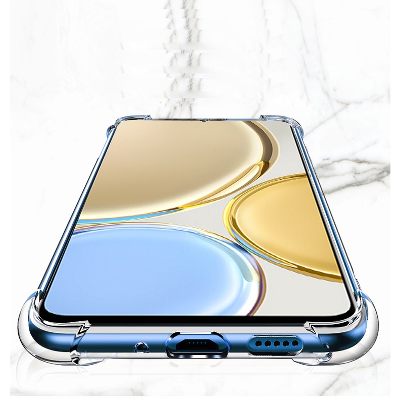 เคส-realme-c21-c21y-c25y-เคสซิลิโคนใส-นิ่ม-ปลอกสี่มุม-ป้องกันการหล่น-ฝาครอบป้องกันด้านหลัง